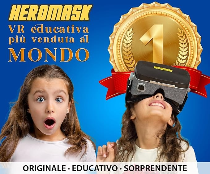 Giocattoli Bambino 5 6 7 8 9 10 11 12 Anni - VR Occhiali RealtĂ Virtuale