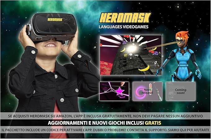 Giocattoli Bambino 5 6 7 8 9 10 11 12 Anni - VR Occhiali RealtĂ Virtuale